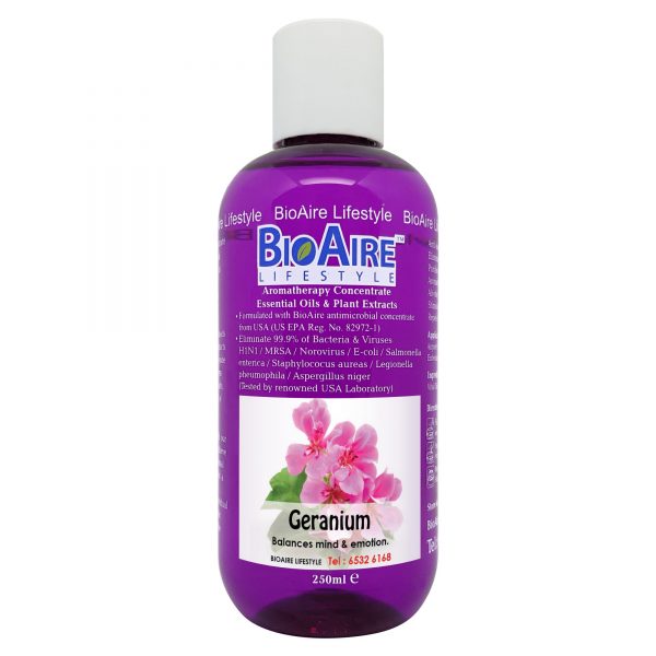 water based geranium essential oil